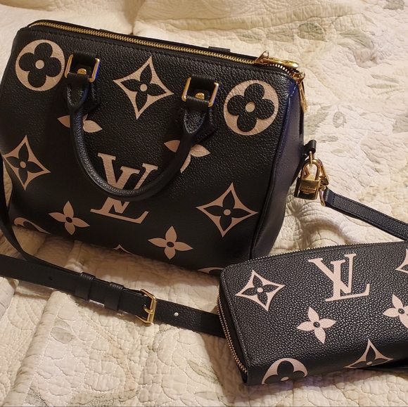 LV Neverfull MM Empreinte Noir Tote Bag - Picture 15 of 16